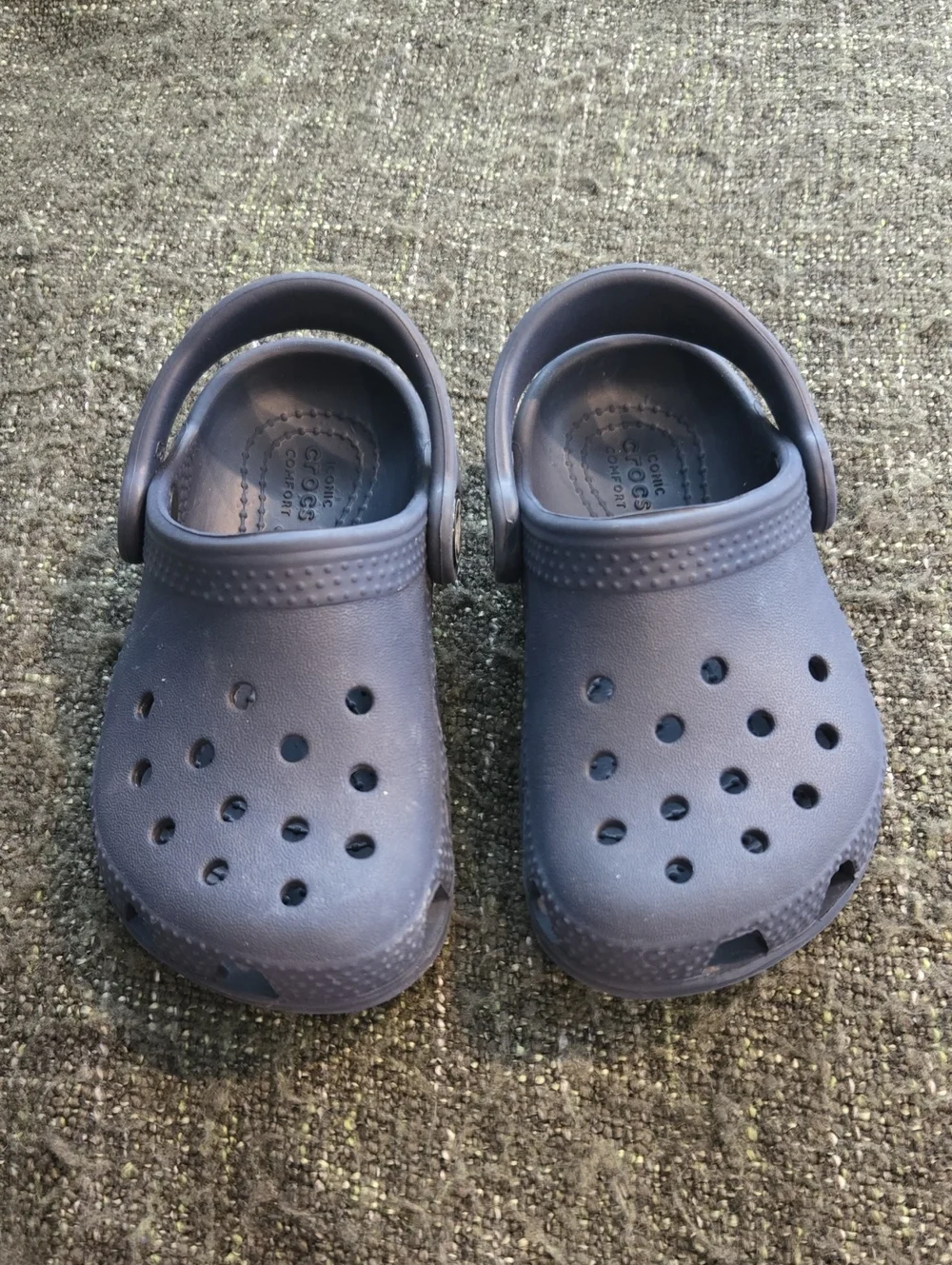 CROCS Kids Navy Clog Sandals